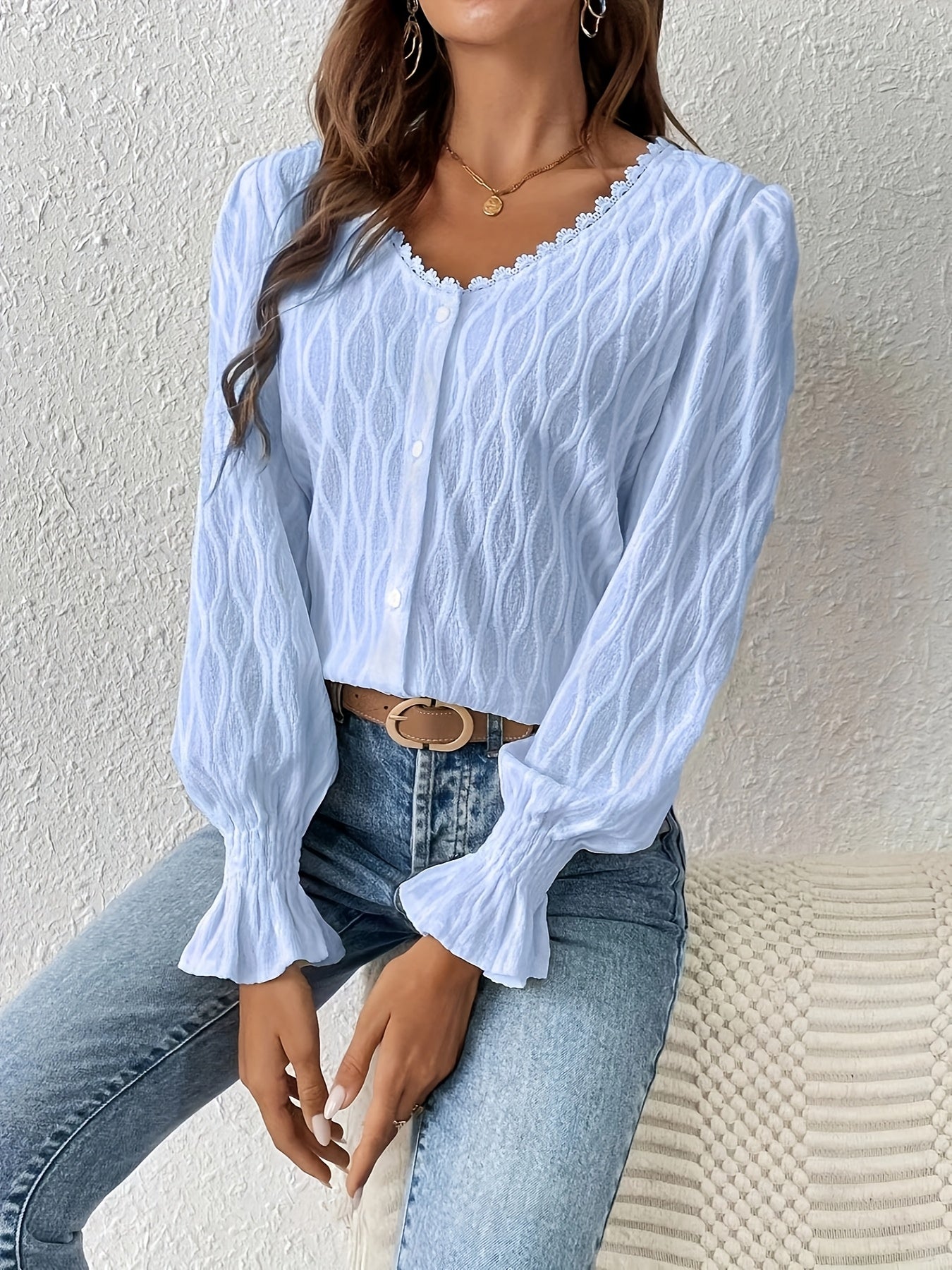 Belle Paris Mode ™ | Tops Marie Blue