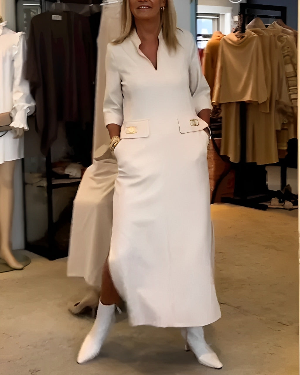 Belle Paris Mode ™ | Robe Alizée – Élégance d’Été Bohème