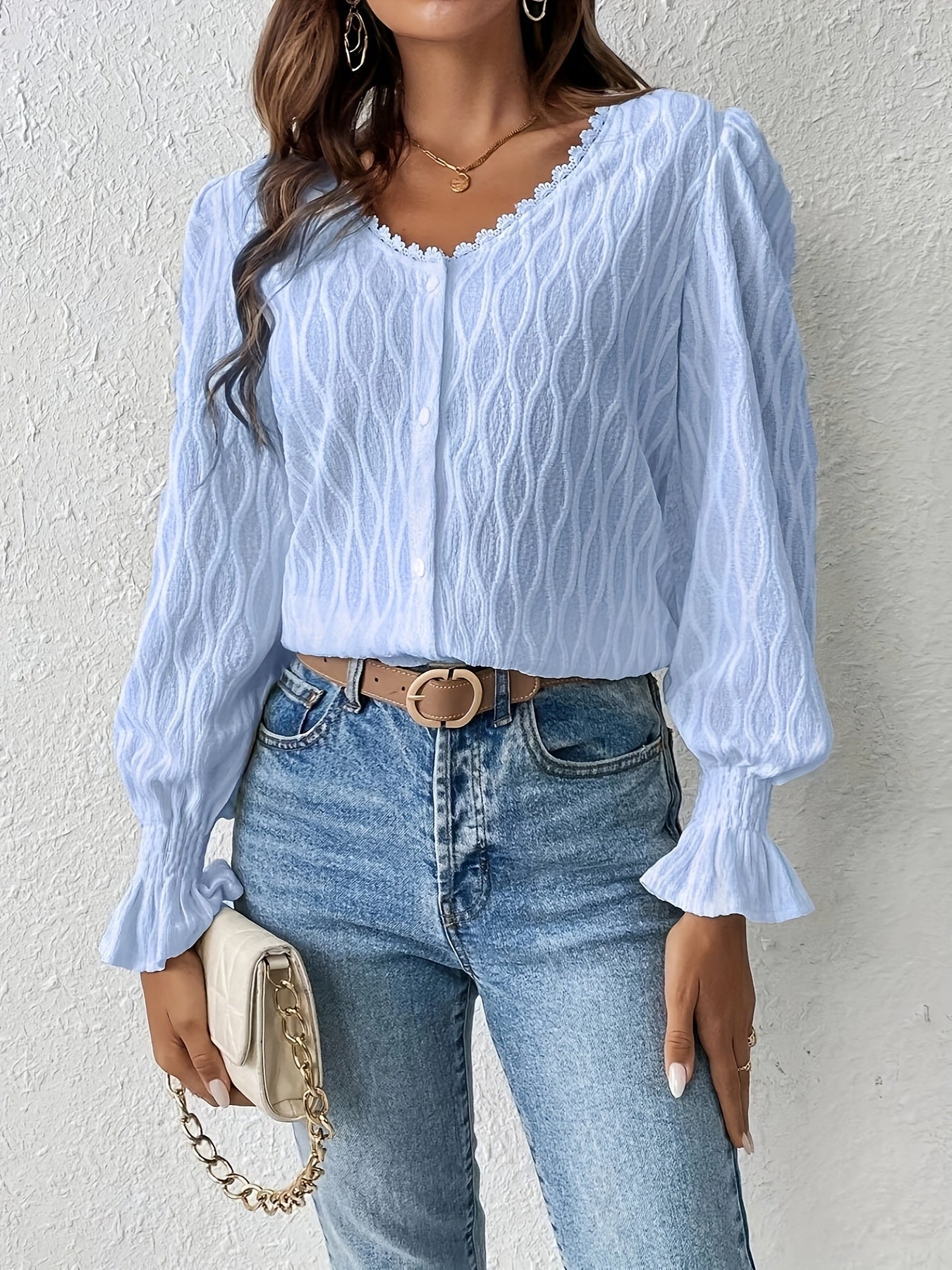Belle Paris Mode ™ | Tops Marie Blue