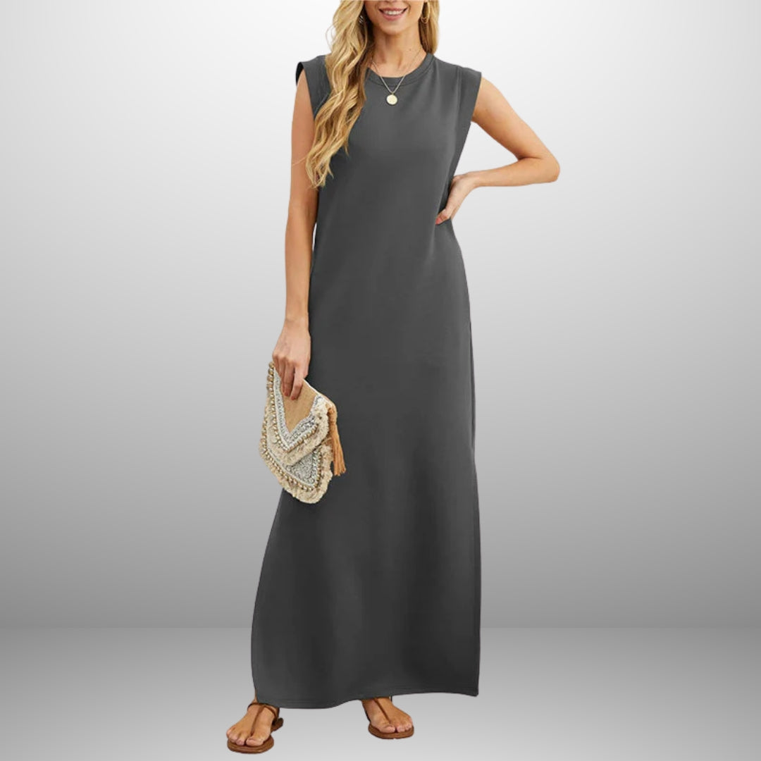 Belle Paris Mode ™ | Robe Élina - d’Été Fendue avec Poches