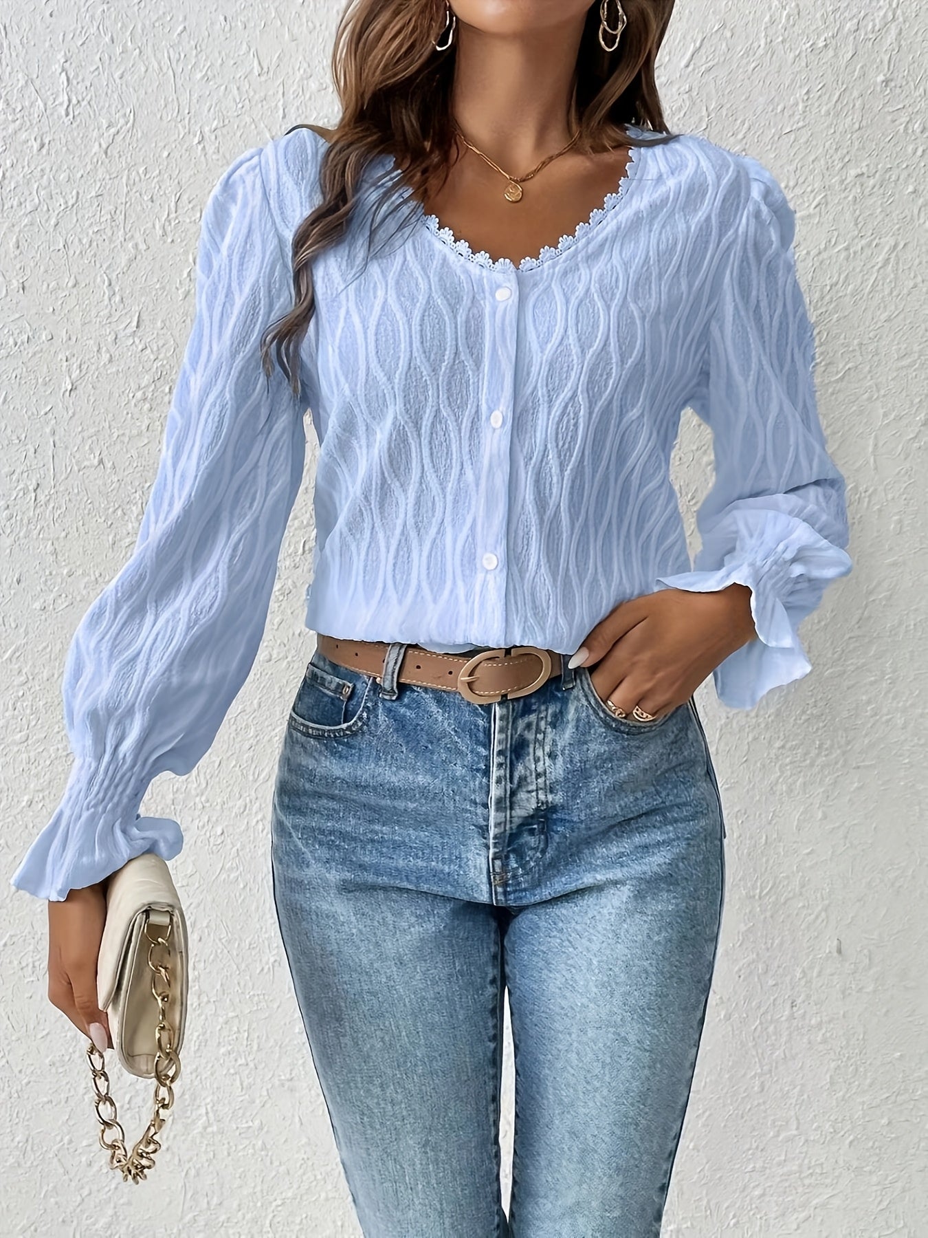 Belle Paris Mode ™ | Tops Marie Blue
